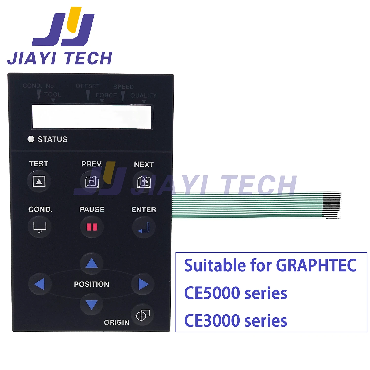 Suitable for GRAPHTEC CE3000/CE5000 engraving machine control panel key panel