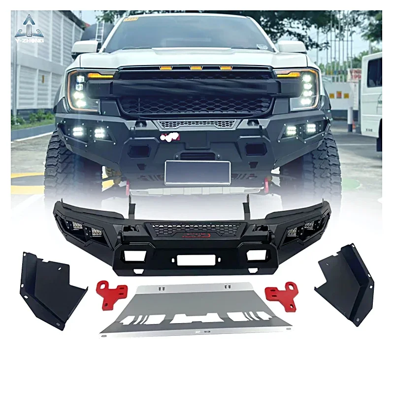 Top Selling 4x4 Offroad Bull Bar Steel Front Bumper For Mitsubishi Triton Volkswagen Amarok Mazda BT50 DodgeRam200 Highlander