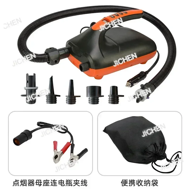 

HG доска для серфинга резиновая лодка DC электрический SUP доска для серфинга воздушный насос 20 фунтов на квадратный дюйм автомобильный воздушный насос