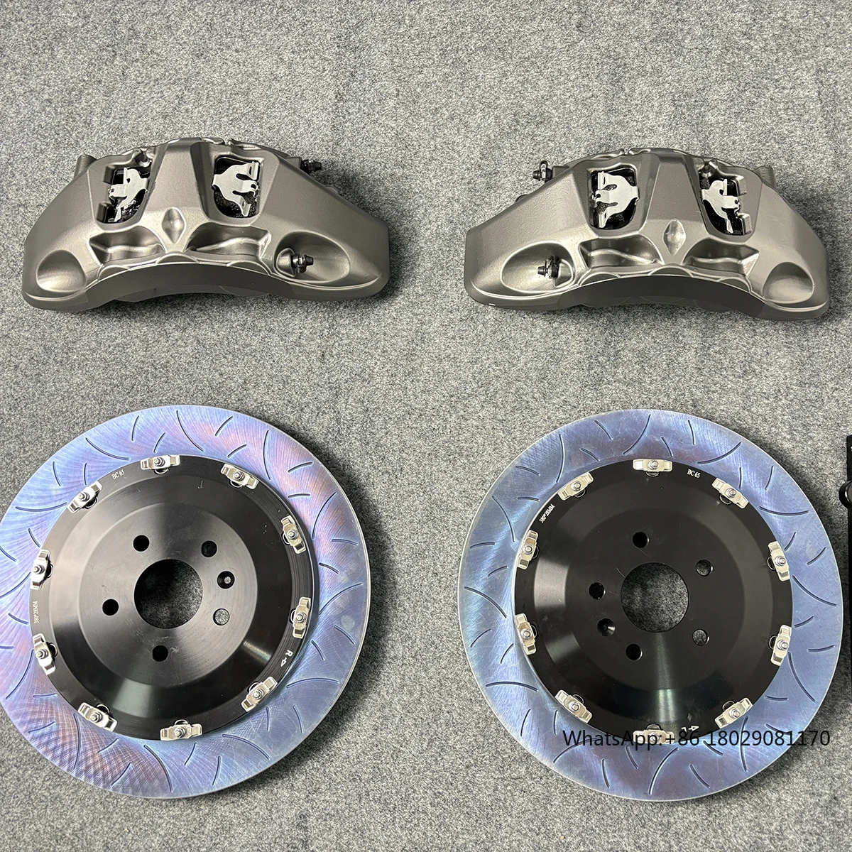 

Competition-level Multi-piston Disc Brake Caliper 9N 6 Piston Brake Calipers, OEM Brake Caliper Replacement for GT Sports Car