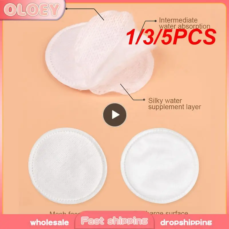 1/3/5 Stuks Make-Up Wattenstaafjes Schone Nagelkussens Artistieke Zachte Reinigingspads Dagelijkse Katoenen Benodigdheden Gezicht Katoenen Make-Up Removal Tool