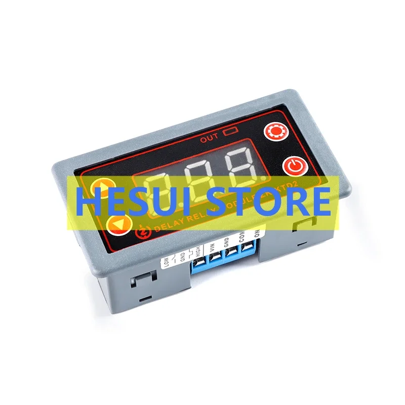 ZK-KTD2 Delay Relay module 5-30V multi-trigger multi-function multi-mode trigger cycle timing module
