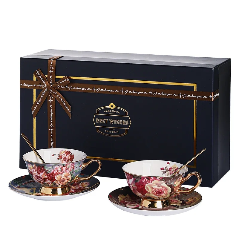 

Exquisite British afternoon tea tea set, high-end high-value gift box