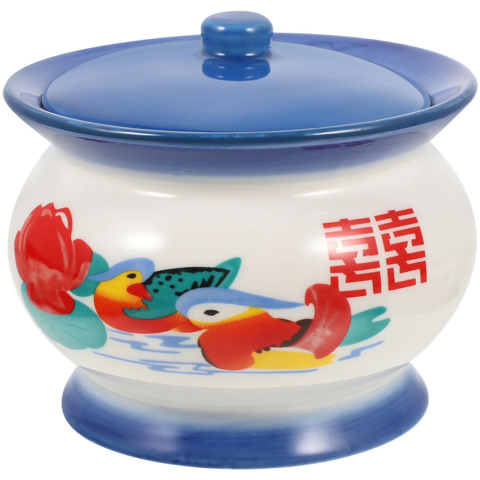 

Decorative Ceramic Bowl for Noodles Soups Salads Creative Shape Smooth Finish Microwave Dishwasher Safe 1200ml Multi-Purpose