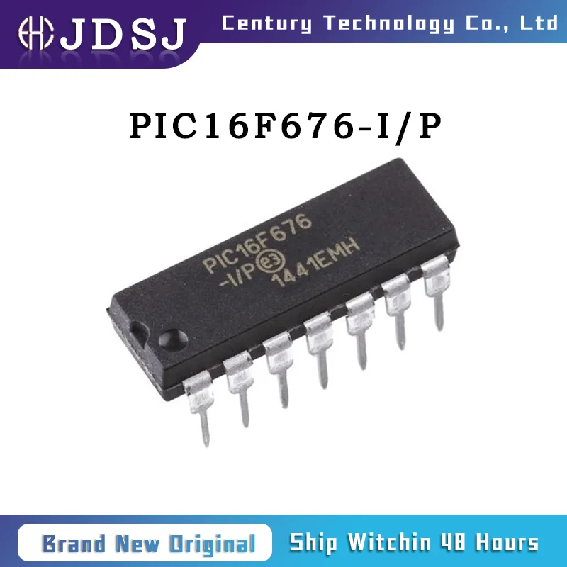 

5/10/50/100PCS NEW Original IC PIC16F676 PIC16F676-I/P DIP14 Microcontroller