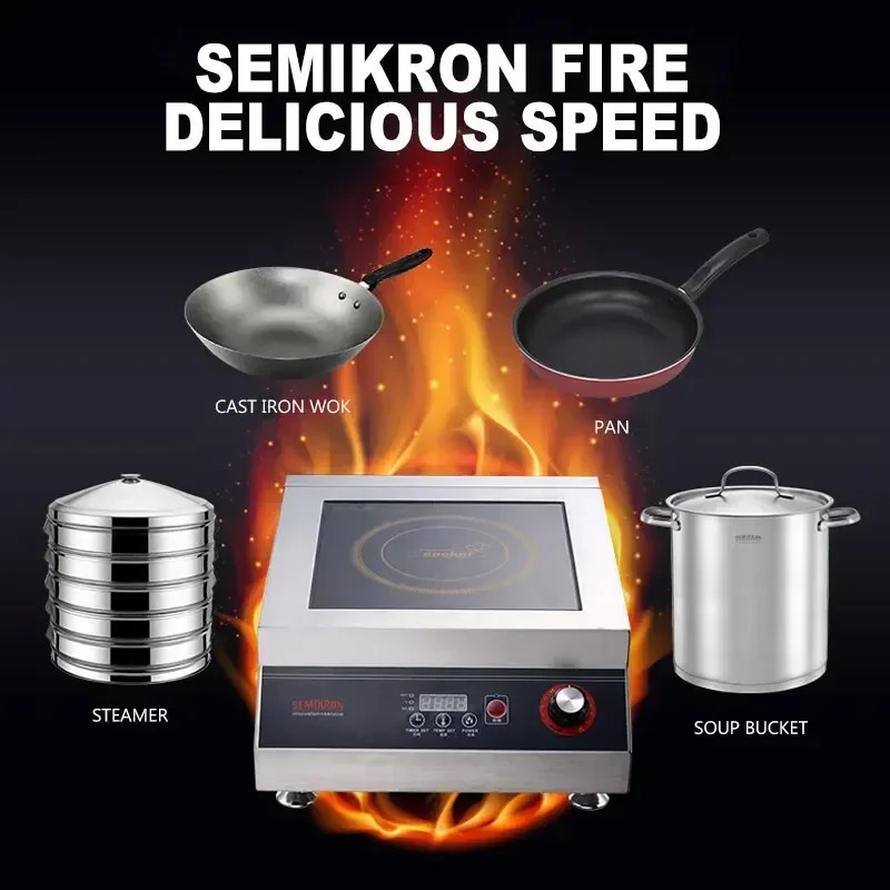 Kommerzieller Induktion sherd flaches Hoch leistungs kochfeld Hotel restaurant Koch maschine Küche Spezial herd Koch geräte