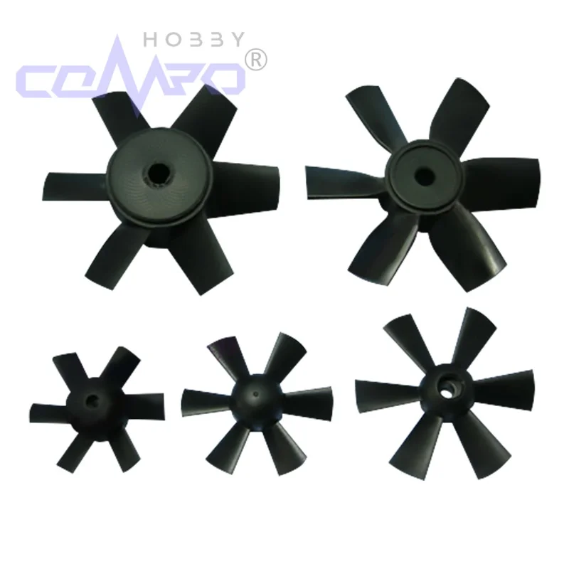 

1 Pc RC Plane Model Accessories 50mm/55mm/65mm/89mm 6 Leaf Ducted Fan Blades No Include Airduct Without D/F