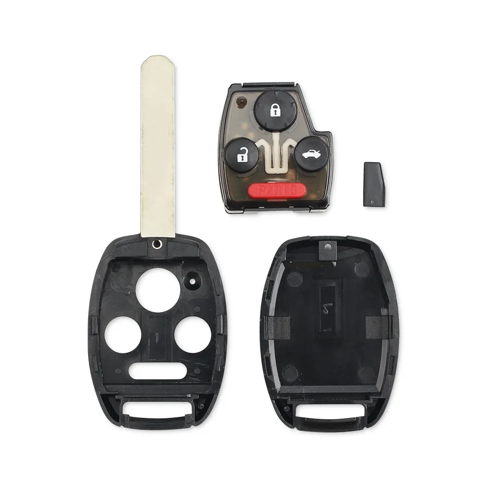 KEYYOU With Battery Car Key 313.8MHZ OUCG8D-380H-A With ID46 Chip Remote Control Key For Honda Accord 2003 2004 2005 2006 2007