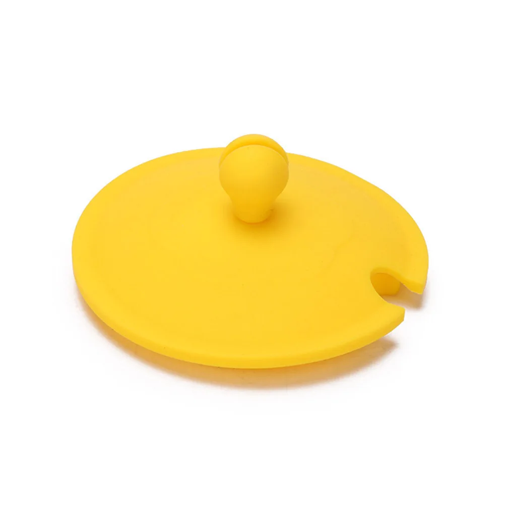 

5 Pcs Leak-proof Cup Lid Microwave Coffee Cups with Lids Mug Cover Silicone Drink Hot Leakproof