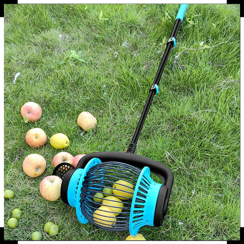 

Fruit Picker Retractable Nut Gatherer Fruit Ball Nut Collector Walnuts Chestnuts Harvester Rollers Garden Orchards Picking Tools