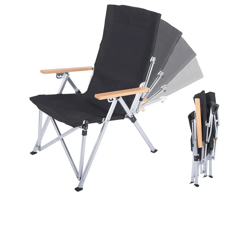 Portable Folding Chair Low Outdoor Recliner Swimming Camping Barbecue Fishing Chairs Folding Chair Outdoor Chair Folding