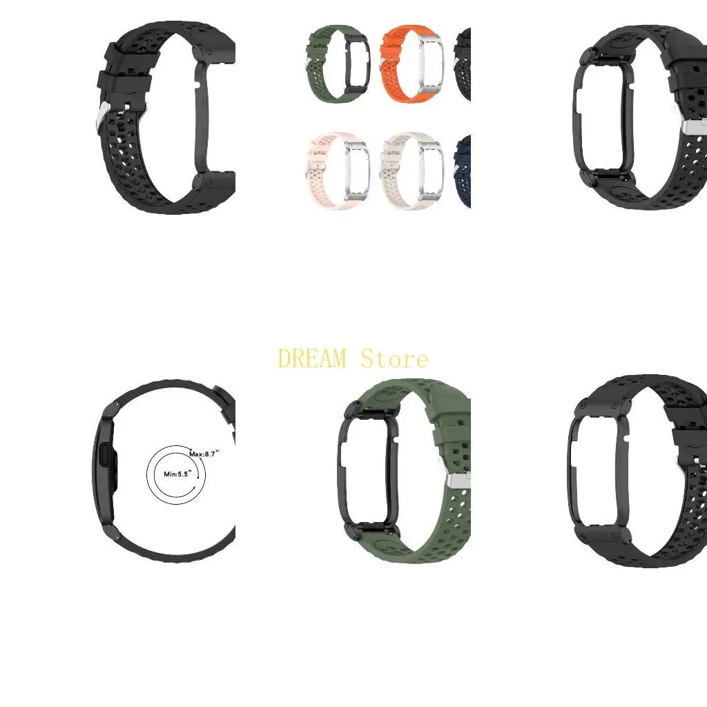 Model-Specific Replacement Strap Wristband with Integrated Metal Frame for CIRQA Best Sale