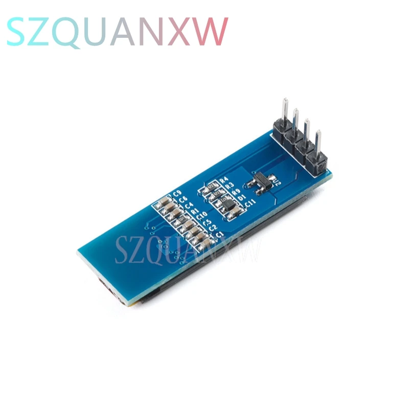 1pcs 0.91 inch OLED module 0.91" white blue OLED 128X32 OLED LCD LED Display Module 0.91" IIC Communicate