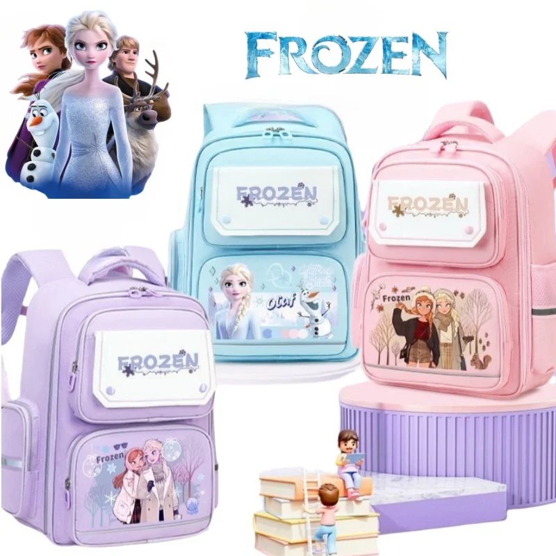 

Новый высококачественный рюкзак «Холодное сердце» Эльзы, студенческий дорожный легкий рюкзак большой вместимости, многофункциональная сумка для хранения