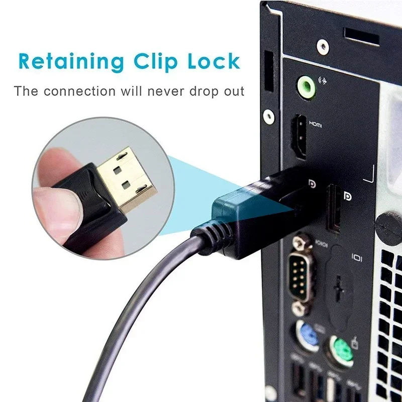 Кабель-адаптер Displayport-DVI, 1,8 м