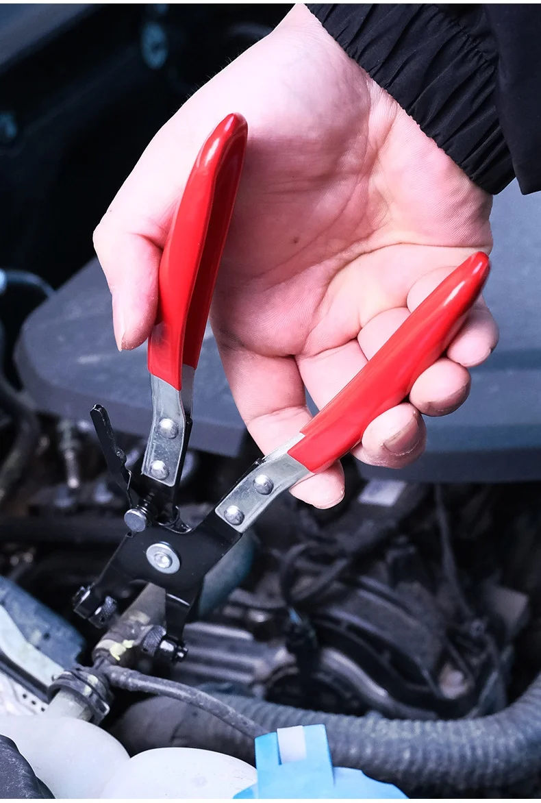 Professionelle Schlauchklemmenzange - Werkzeugset zum Trennen und Entfernen von Kraftstoffleitungen für Autoreparaturen – Detail 3