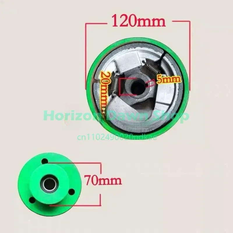 1pcs GX160/GX200/168/170 168F 170F clutch pulley for engine / Air-cooled diesel engine And more models