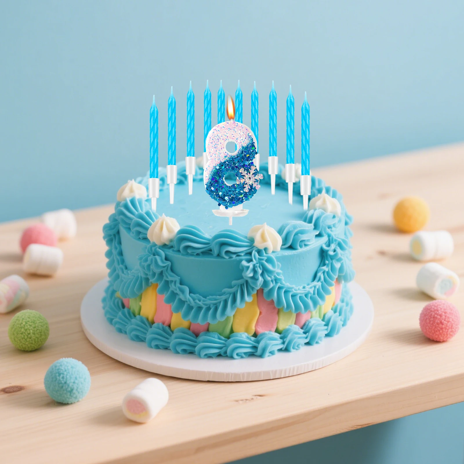 Bougies d'anniversaire sur le - Meal Prep Frozen avis et prix