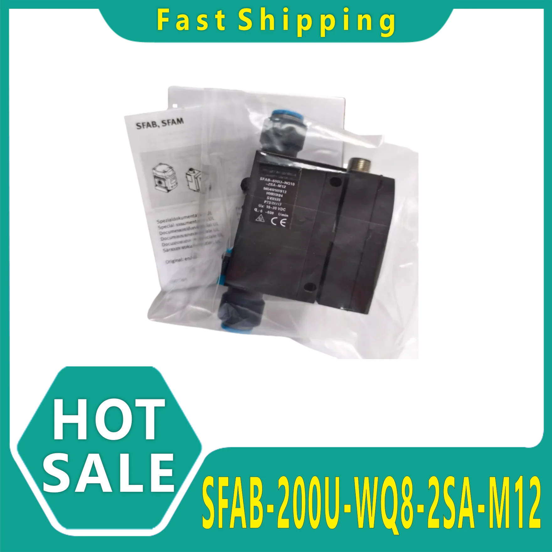 Brand new original SFAB-200U-WQ8-2SA-M12 565395 flow sensor