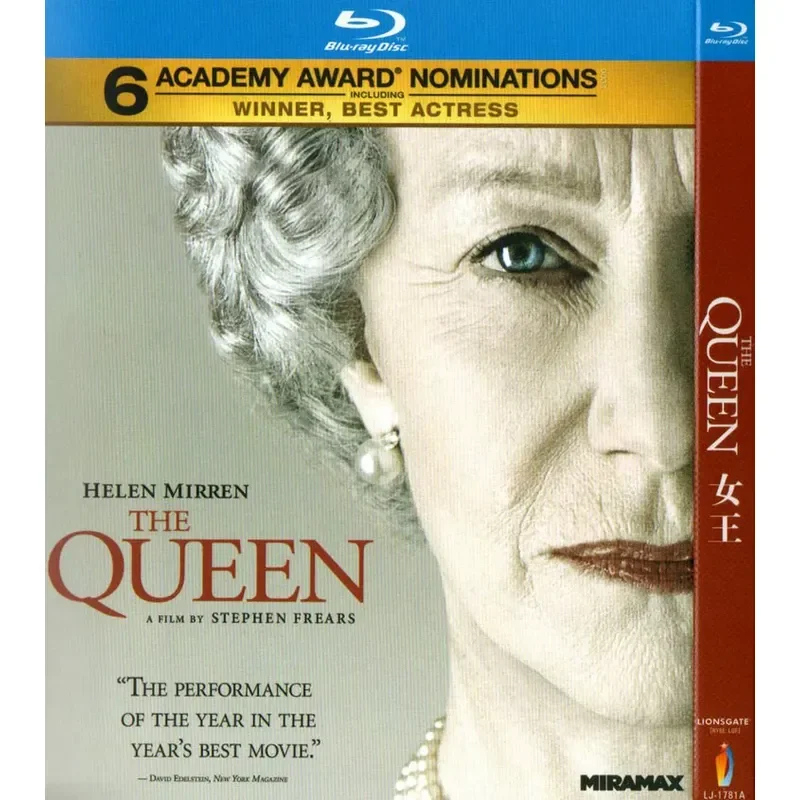 

Blu-ray British Biopic Drama Movie Queen High Definition 1080P 1BD Disc Non-DVD