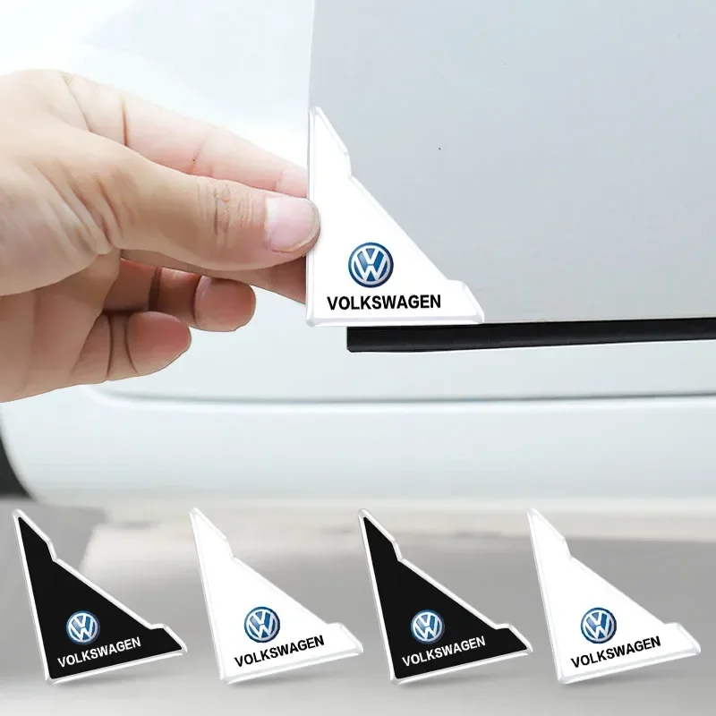 

4 шт. защитных накладок на углы дверей автомобиля для VW GTI Polo Golf MK6 MK7 Passat B7 Tiguan ID.3 Arteon Jetta Beetle T-ROC CC