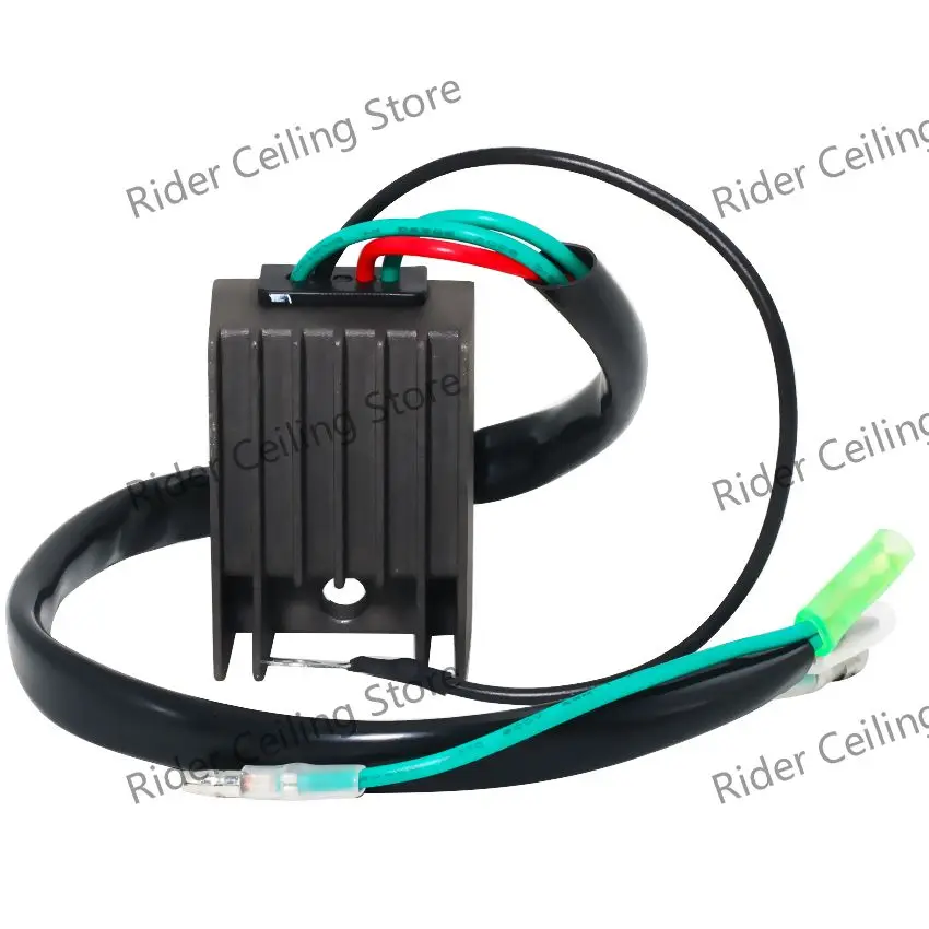 Voltage Regulator Rectifier For Yamaha 6HP F6 F6A F6B 8HP F8 F8C T8 FT8D 9.9HP F9.9 F9.9F F9.9J T9.9 OEM:68T-81960-00 Accessorie