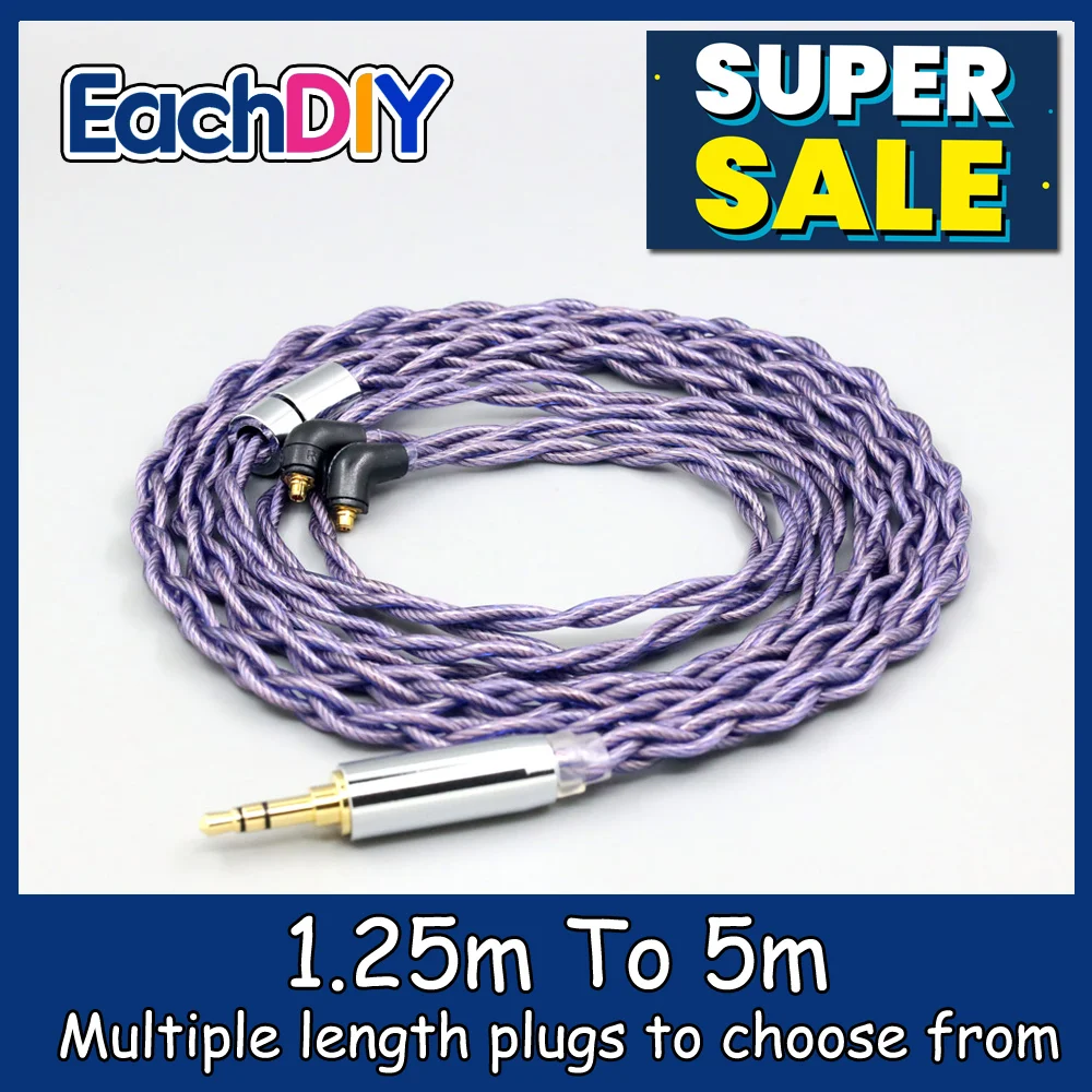 

Type2 1.8mm 140 cores litz 7N OCC Headphone Earphone Cable For Etymotic ER4SR ER4XR ER3XR ER3SE ER2XR ER2SE LN007863