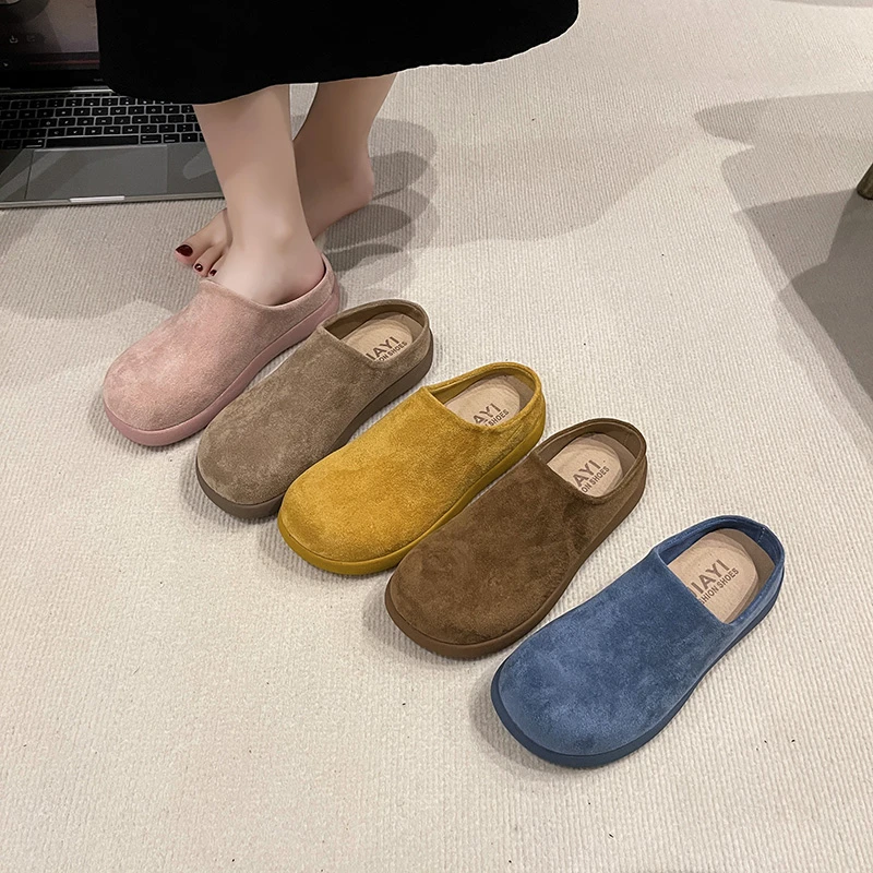 

Резиновые тапочки, туфли-лодочки с закрытым носком для женщин, 2024, лоферы, роскошные шлепанцы, дизайнерские сабо на платформе для женщин, 2024, лоферы без шнуровки