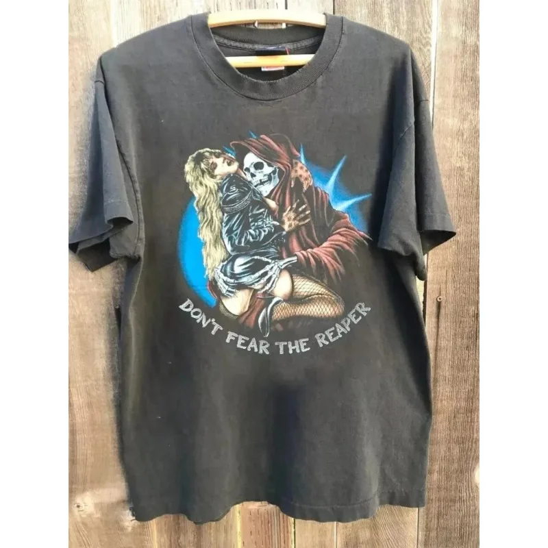 Rare Blue Oyster Cult Don't Fear The Reaper Black T shirt