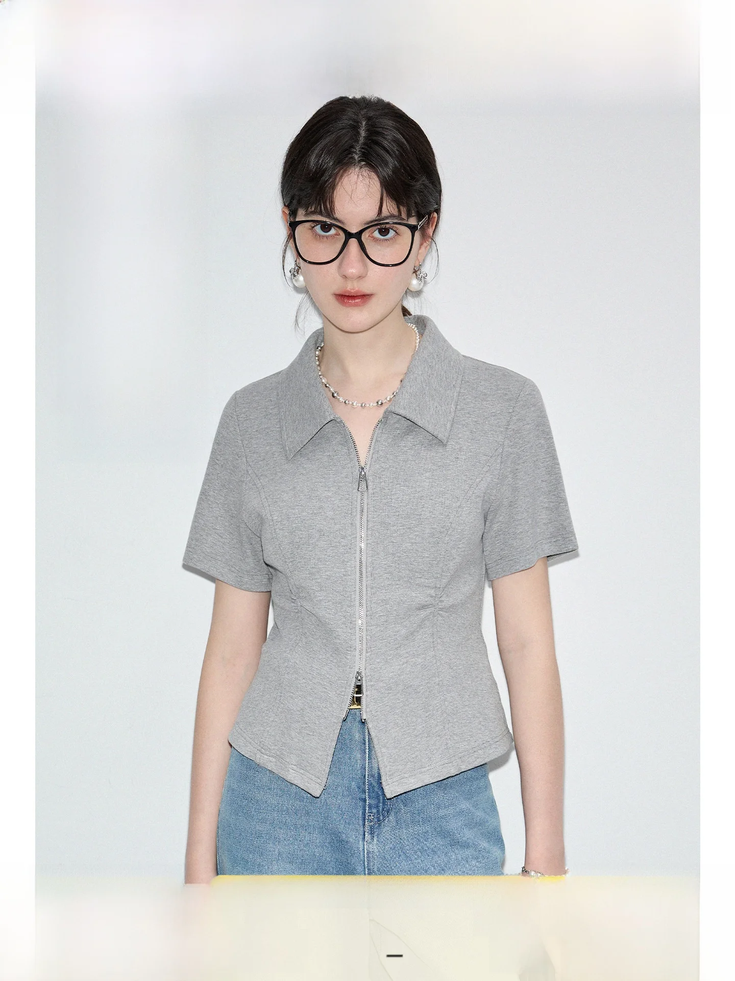 

Женская футболка Slim Fit с коротким рукавом, летняя, больших размеров, с утягивающим поясом, с разрезом, дышащая, для повседневной носки