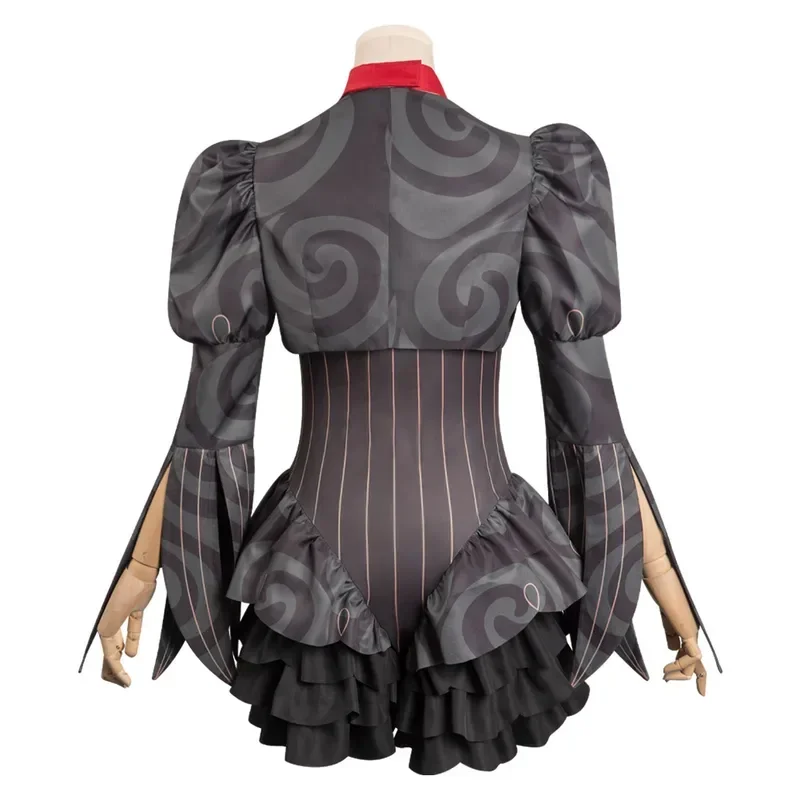 バヨネッタ-女の子のためのセレザコスプレ衣装,ドレス,メガネ,アクセサリー,ハロウィーン,カーニバルパーティー,変装,衣装,mn3