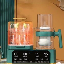 Feeding Bottle Sterilizer, Thermal Flask, Baby Milk Mixing, Warm Milk, Two-in-One Drying Apparatus, Milk Warmer, Hot Milk