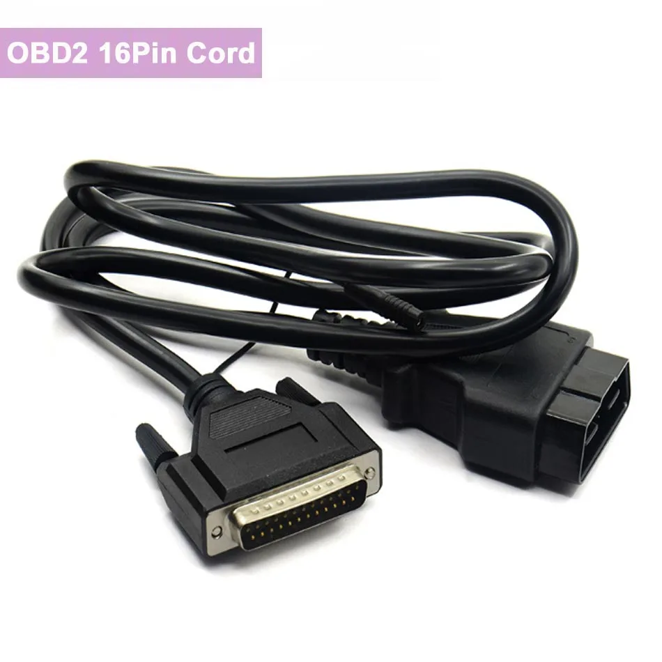 OBD2 Cable for Kess V2 Diagnostic Tool Obd 16pin Connector for Kess V2 16pin Main Cable DB25 Interface Convertor Car Repair Cord