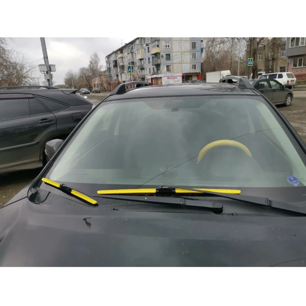 LNJING Colorful Wiper Blades For Xpeng G3 2018 2019 2020 2021 2022 2023 2024 2025 Car Accessories Red Blue Yellow Hybrid Wipers