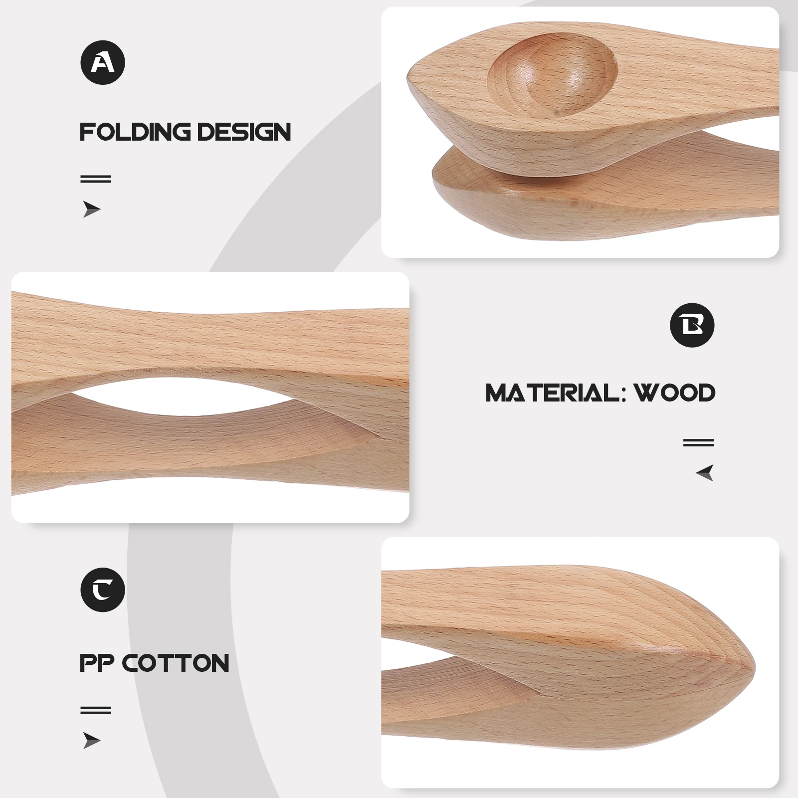 Holz Kinder Musikinstrumente Spielzeug Kinder Percussion Löffel Kleinkind Holz Farbe Home School Geschenk