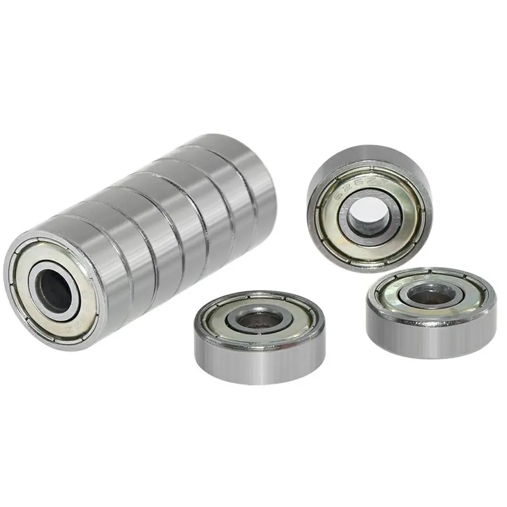 Bearings Mini Bearing Flanged Miniature Mini Deep Trough Ball Bearings Deep Flanged Pulley Wheel For 3D Printer