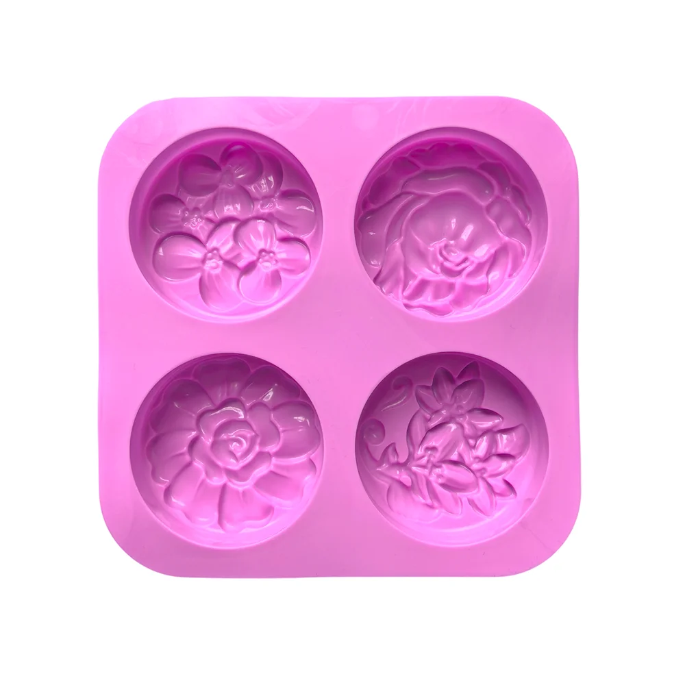 1 szt. 4-gniazdowa silikonowa – Soap Making Homemade recenzja i cena