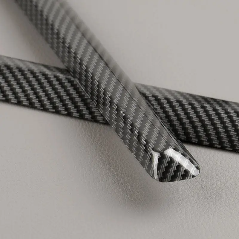 

For Audi A3 8V 2014-2018 S3 2017 Car Interior Carbon Fiber Texture Door Panel Trim Strip Cover Trim Protective