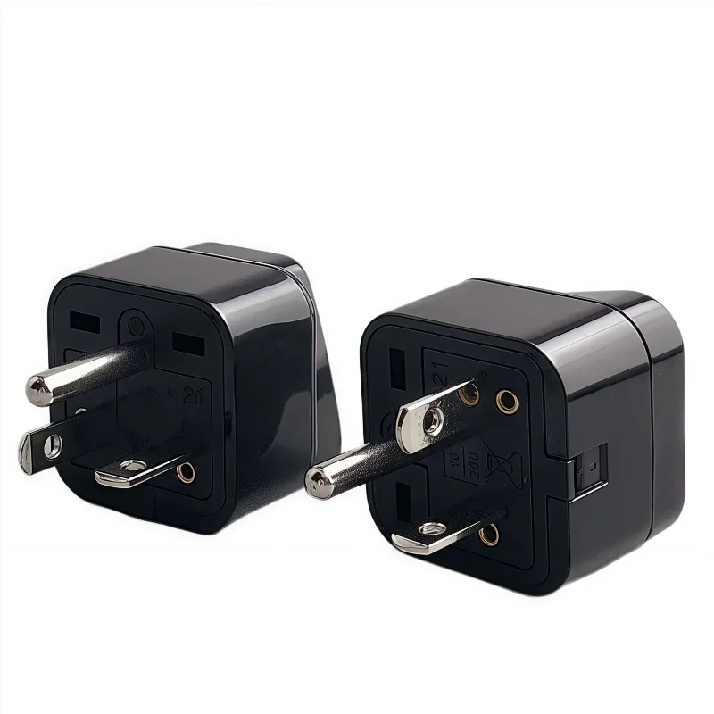 NEW 1pcs 6-20P Universal Plug Adapter 250V 15A,Universal World to North American US NEMA 6-20P Electrical Plug Adapter converter