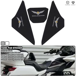 Motorcycle Rubber Tank Pad Sticker Side Anti-Slip Protection Decal Fit For Honda Gold Wing GL 1800 F6B Goldwing GL1800 2018-2024