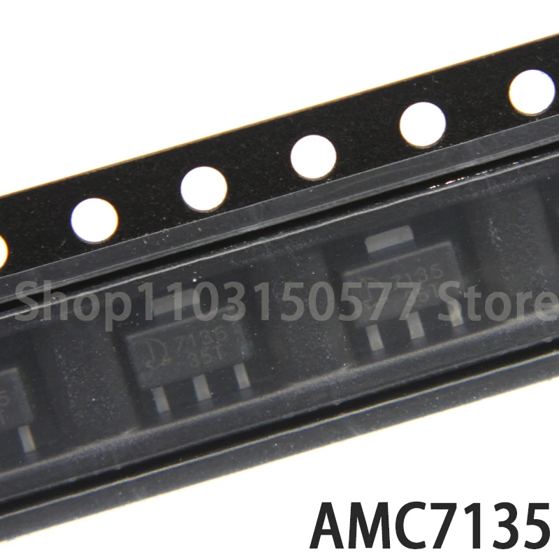 1piece  L7135 AMC7135 350mA/2.7-6V LED SOT-89