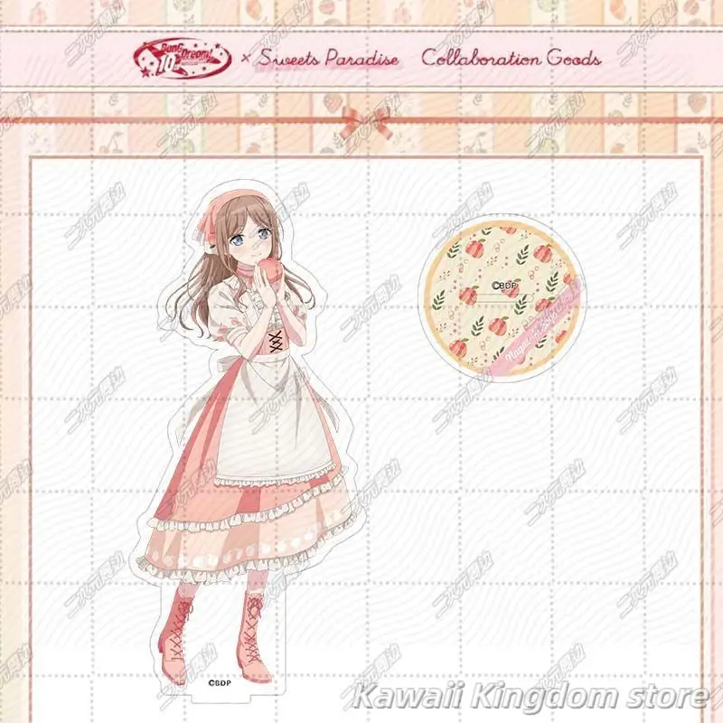 ¡Sueño de explosión! Yukina Minato Arisa Ichigaya Cosplay figura de Anime soporte acrílico modelo placa decoración de escritorio letrero de pie regalo para seguidores