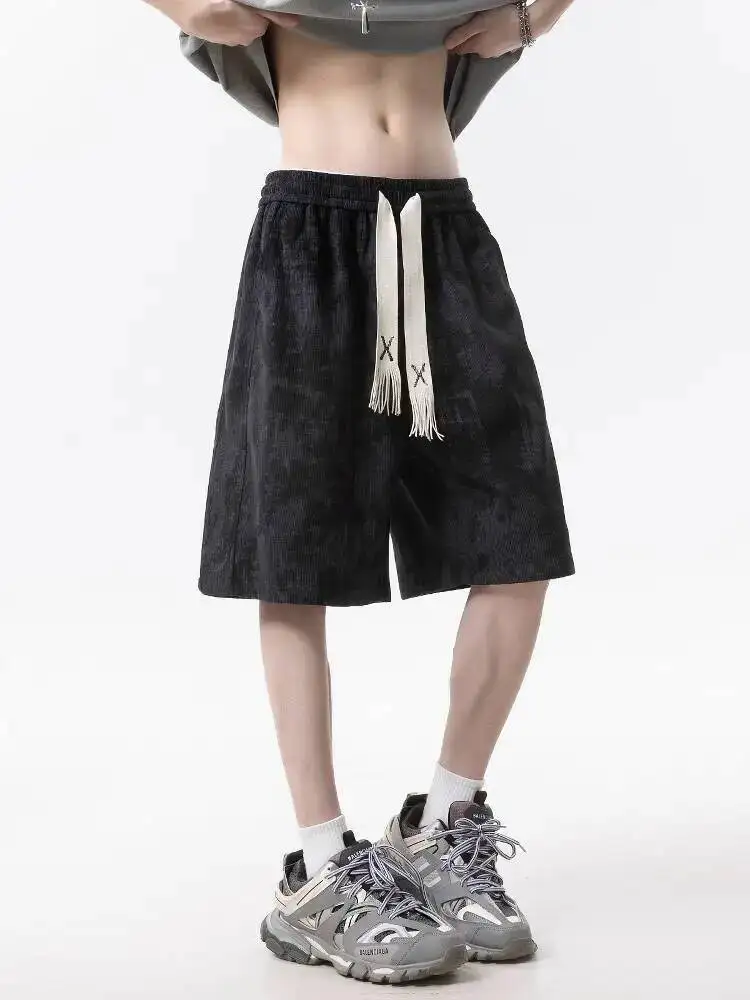 2025 Summer Drawstring Shorts Men Casual Jogger Sweathshorts Casual Classic Workout Gym Running Sports Shorts