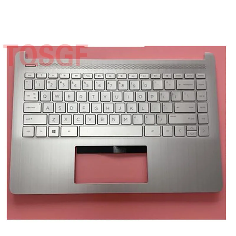 

Brand New Original Top Cover Upper Case for HP Laptop 14-DQ 14-FQ TPN-Q221 L88206-001 Silver