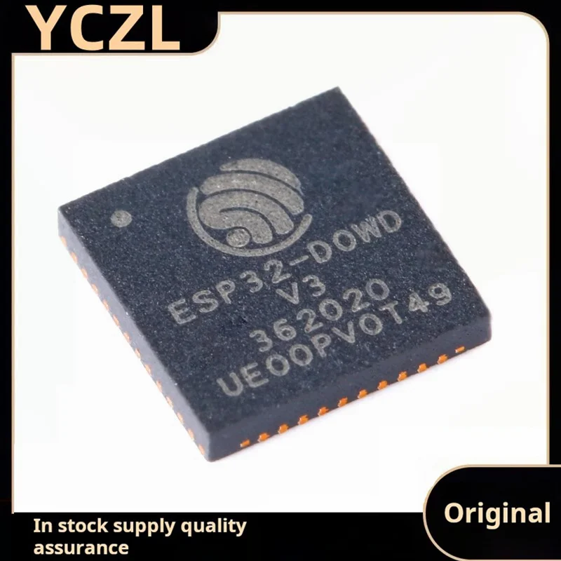 2PCS ESP32-D0WD-V3 QFN-48 Dual-core Wi-Fi & Bluetooth MCU wireless transceiver chip