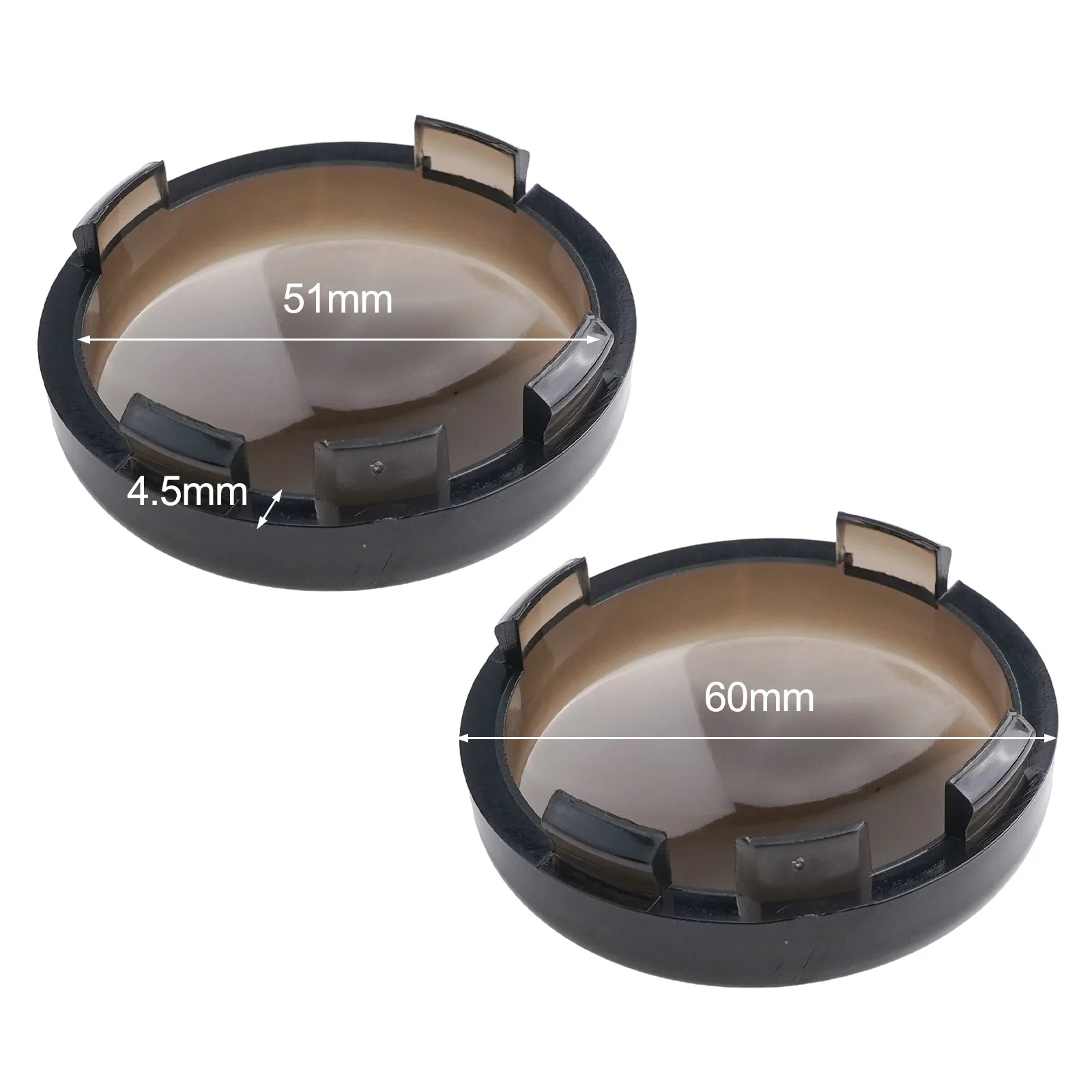 Practical Lens Cover Light For 4PCS ABS Plastic Flashers Motorcycle Smoke for softail for dyna Turn Signal Practical