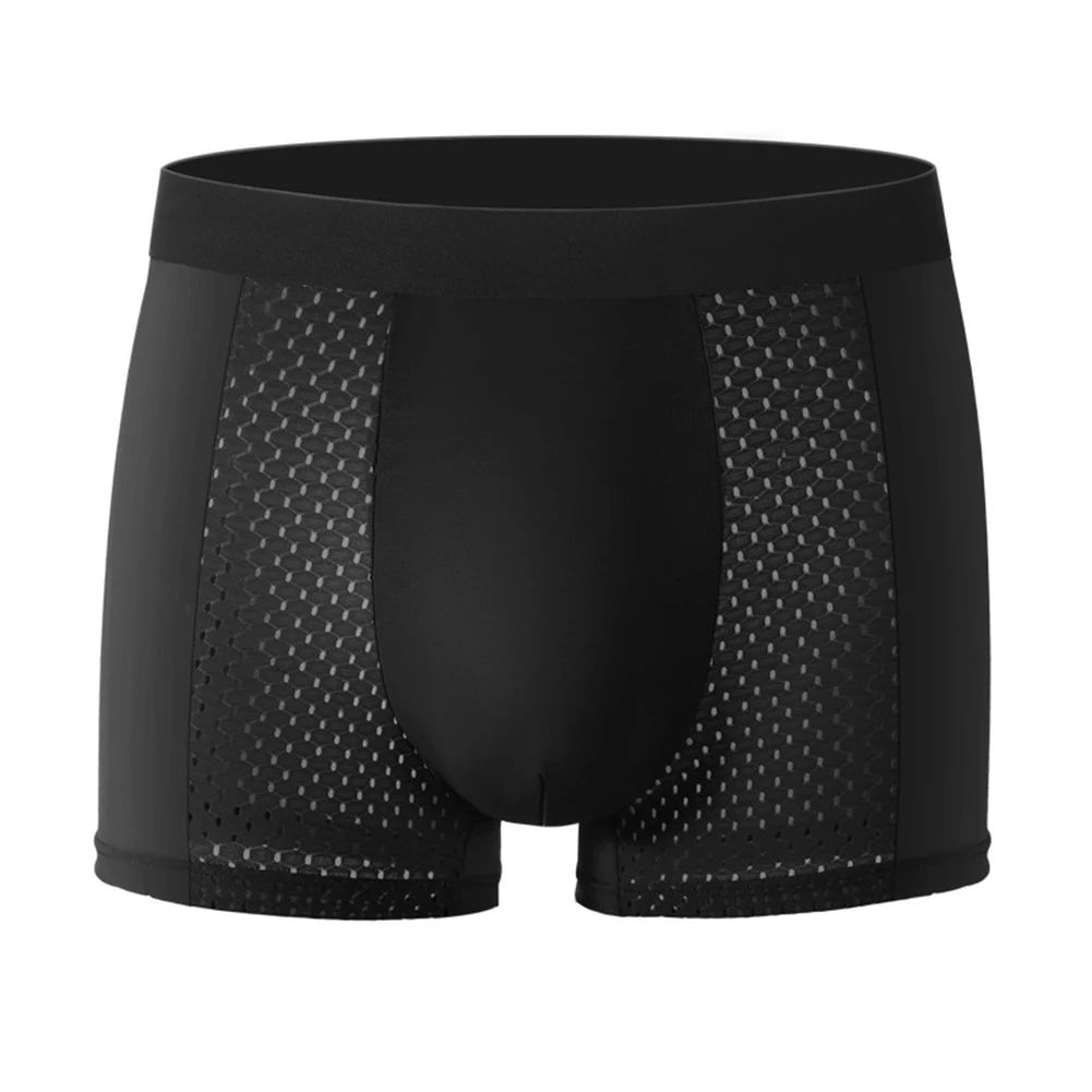 الرجال بلون شبكة ملابس داخلية جيدة التهوية سراويل داخلية سراويل boxershort جذوع ملخصات مريحة الصيف ملابس داخلية للتبريد