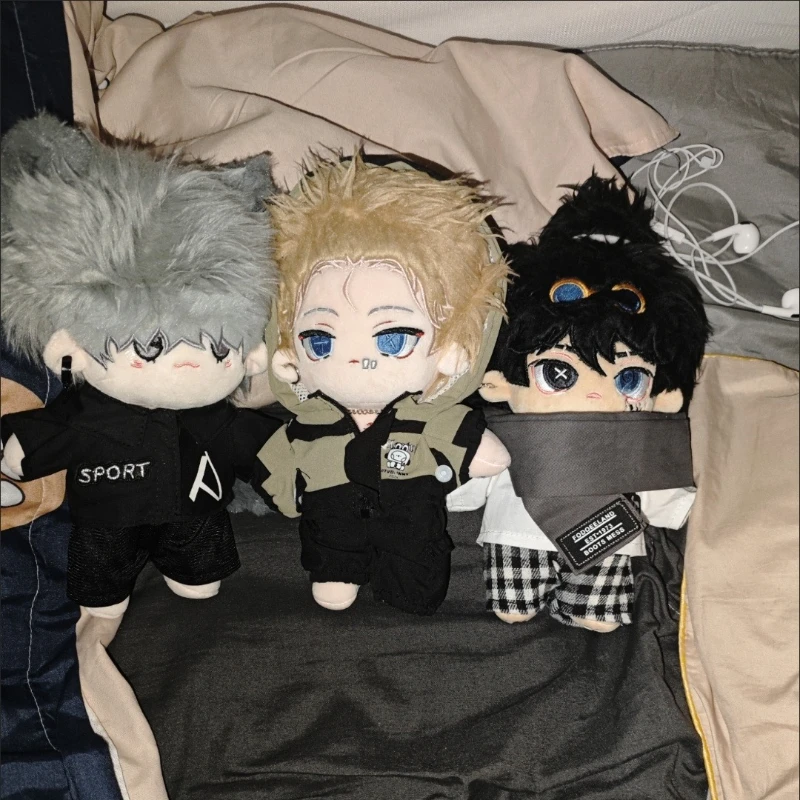 

20 см аниме игра Identity V Jack Good Boy Kawaii косплей хлопковая кукла охотники мягкие плюшевые игрушки фигурки коллекция фанатов подарок
