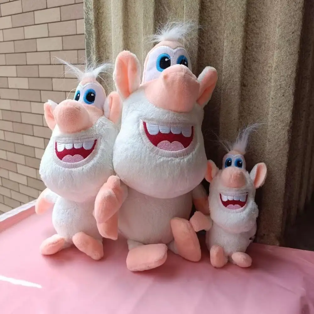 28Cm Booba Buba Soft Plush Fill Doll Hug Pillow Bed Decoration Accompany By Toy Desktop Headboard Ornament Friend Christmas Gift