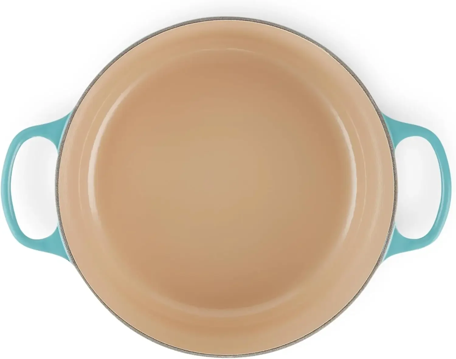 فرن هولندي مستدير من الحديد الزهر المطلي بالمينا، 7.25 لتر، كاريبي